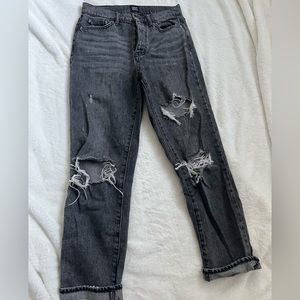 BDG black distressed jeans from Urban Outfitters